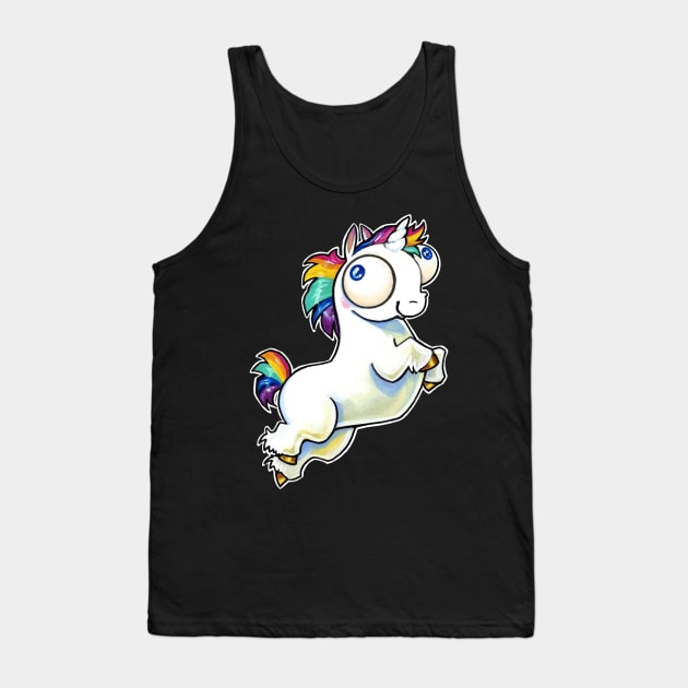 Derp Unicorn Tank Top by BiancaRomanStumpff